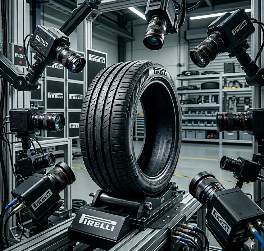 سرمایه‌گذاری Pirelli روی هوش مصنوعی، بینایی ماشین و تحلیل لحظه‌ای مسیر